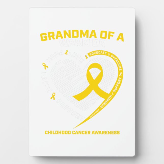 Placa Expositora Regalo de la nieta nieta nieta (Frente)