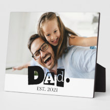 Regalo de papá personalizado del año de establecim