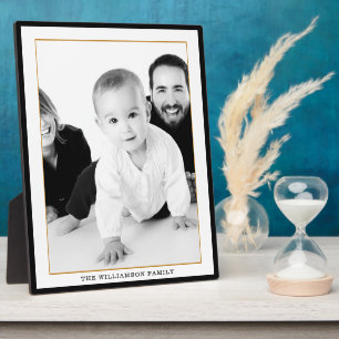 Placa Expositora Regalo de recuerdo de foto familiar personalizado