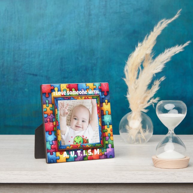 Placa Expositora Regalo de sensibilización sobre el autismo (in situ)