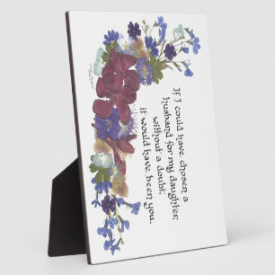 Placa Expositora Regalo de yerno