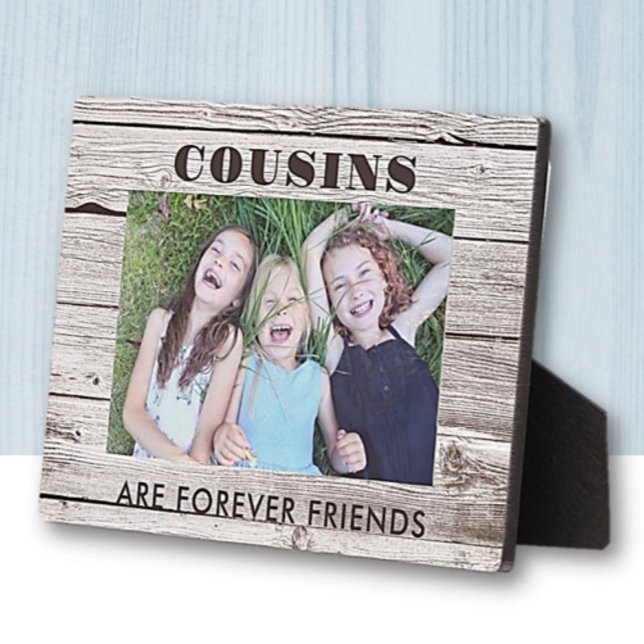 Placa Expositora ¡Regalo familiar! Plaque de fotos de los primos (Subido por el creador)