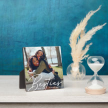 Regalo fotográfico moderno de amistad