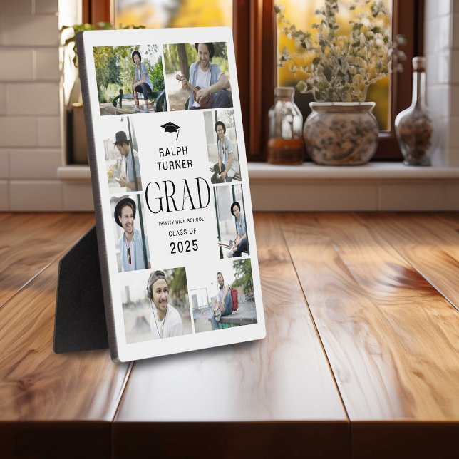Placa Expositora Regalo moderno de 9 Collages de fotos GRAD Keepsak (Subido por el creador)