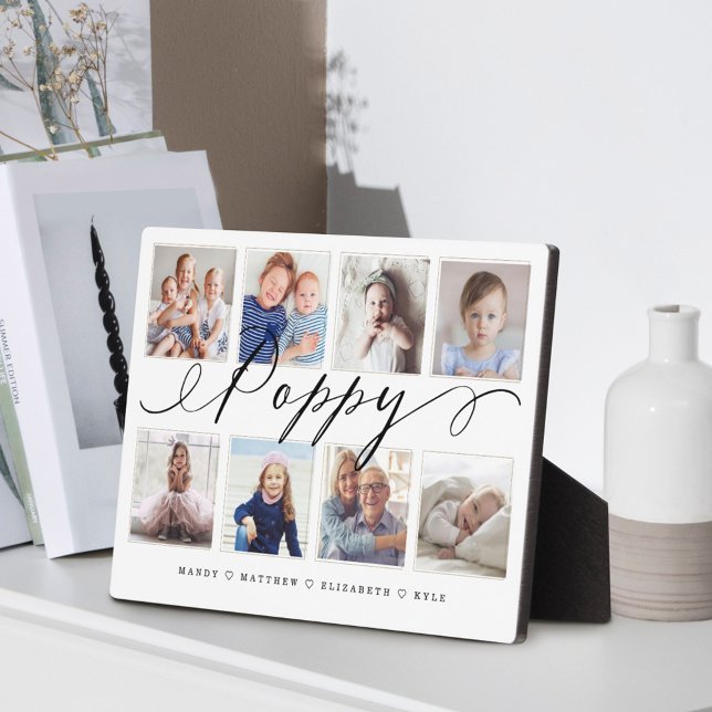 Placa Expositora Regalo para amapola | Collage de fotos de los niet (Subido por el creador)