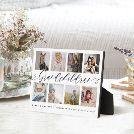 Placa Expositora Regalo para el Collage de fotos de los abuelos