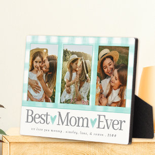 Placa Expositora Regalo para mamá Día de la Madre Foto Mejor mamá G