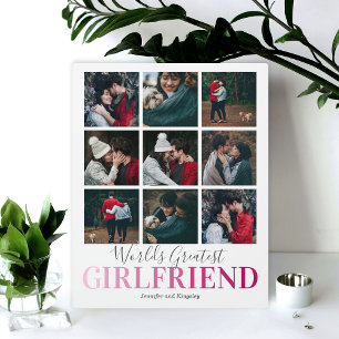 Placa Expositora Regalo para Novia   La Mejor Foto del Mundo