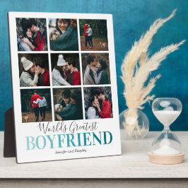 Placa Expositora Regalo para Novio | La Mejor Foto del Mundo