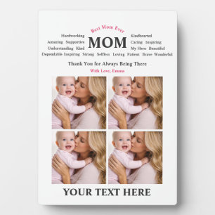 Placa Expositora Regalo Personalizado para Madre