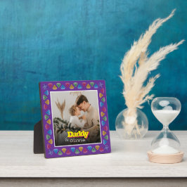 Placa Expositora Regalo personalizado para papá - Memoria fotográfi