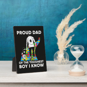 Placa Expositora Regalo rompecabezas del Día del padre para el día 
