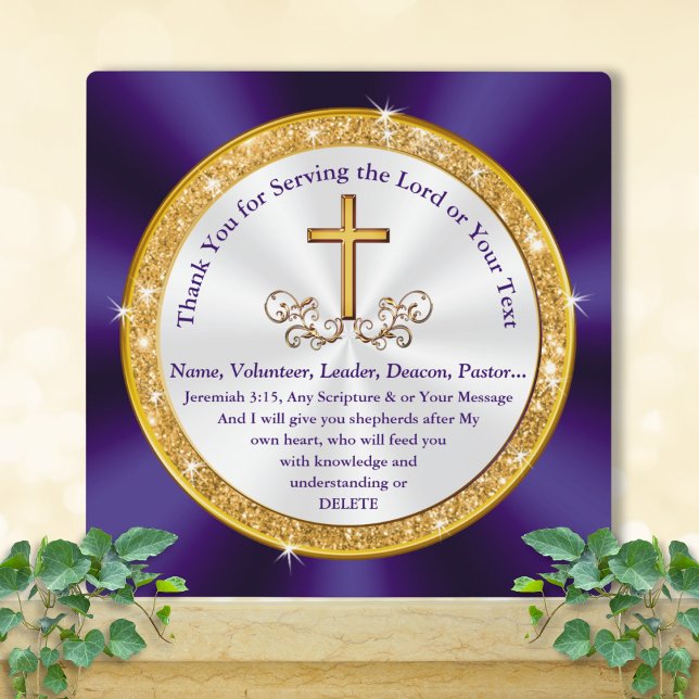 Placa Expositora Regalos de agradecimiento para líderes eclesiástic (Personalized, Sunday School Teacher Gifts. Christian Teacher Gifts. Personalized Gifts for Pastors. )