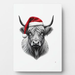 Placa Expositora Regalos de Navidad de Santa Bebé Vaquita de las Hi