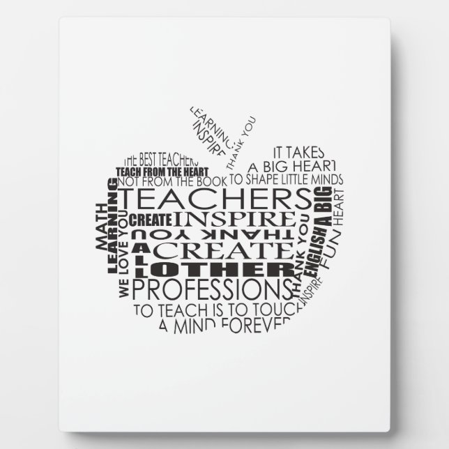 Placa Expositora Regalos para profesores (Frente)