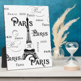 Placa Expositora Regalos y Recuerdos de París Francia