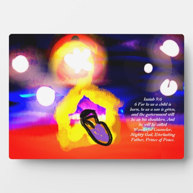 Placa Expositora Regla de Jesús (Frente)