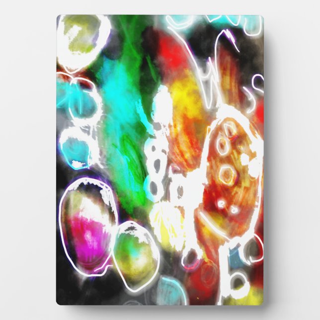 Placa Expositora Resplandor de pulpo (Frente)