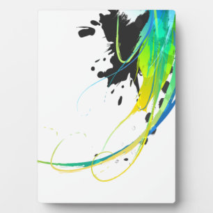 Placa Expositora Resumen de aguas frías Paint Splatts