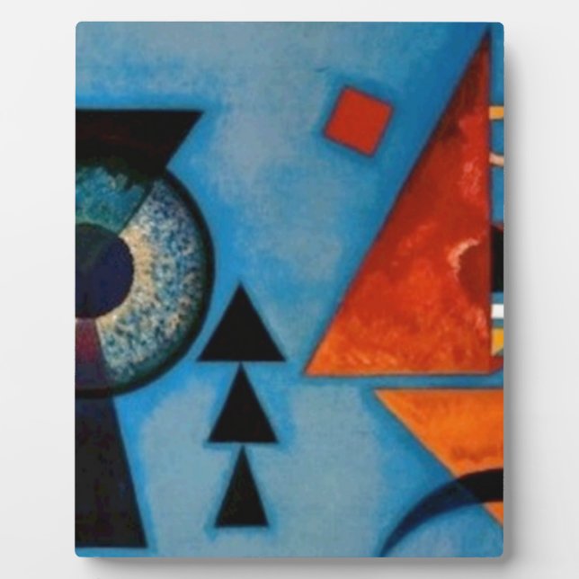 Placa Expositora Resumen duro suave de Kandinsky (Frente)