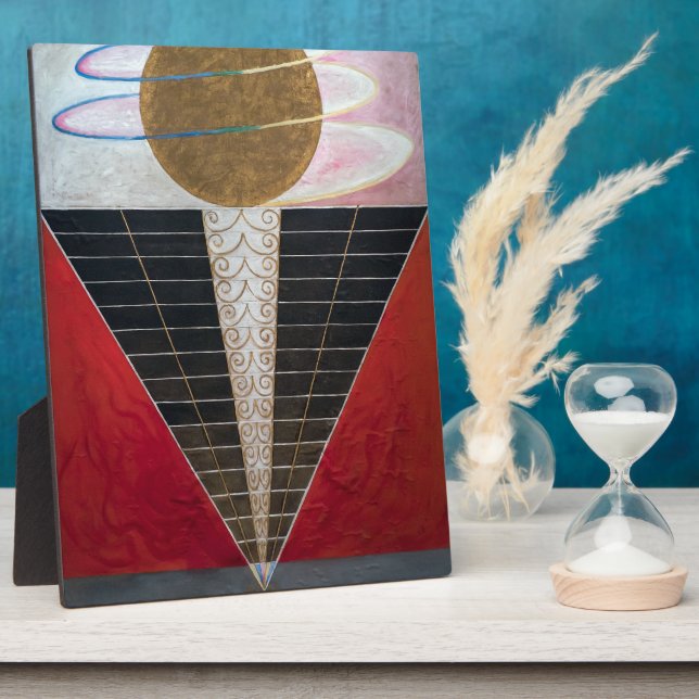 Placa Expositora Retablo 2 | Hilma af Klint | (Lado)