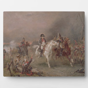 Placa Expositora Retirada de Napoleón (aceite sobre lienzo)