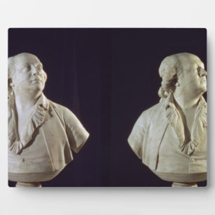 Placa Expositora Retrato busto de Giuseppe Balsamo (1743-95), calle
