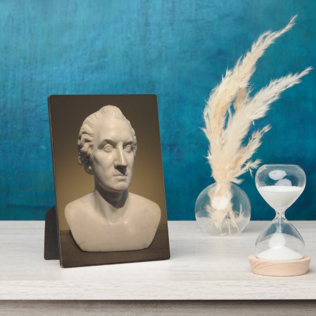 Placa Expositora Retrato de George Washington | 1828-30 (Lado)