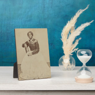 Placa Expositora Retrato de Harriet Tubman 1868-69