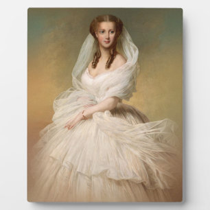 Placa Expositora Retrato De La Princesa Alexandra