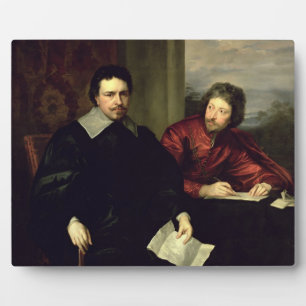 Placa Expositora Retrato de Thomas Wentworth, Earl of Strpermitir (