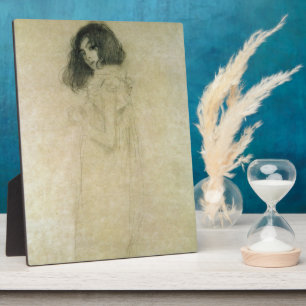 Placa Expositora Retrato de una joven, 1896-1997