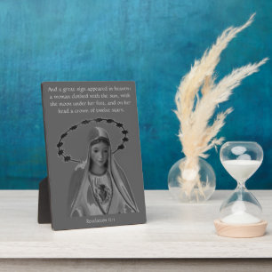 Placa Expositora Revelación 12 Festín de la asunción de María