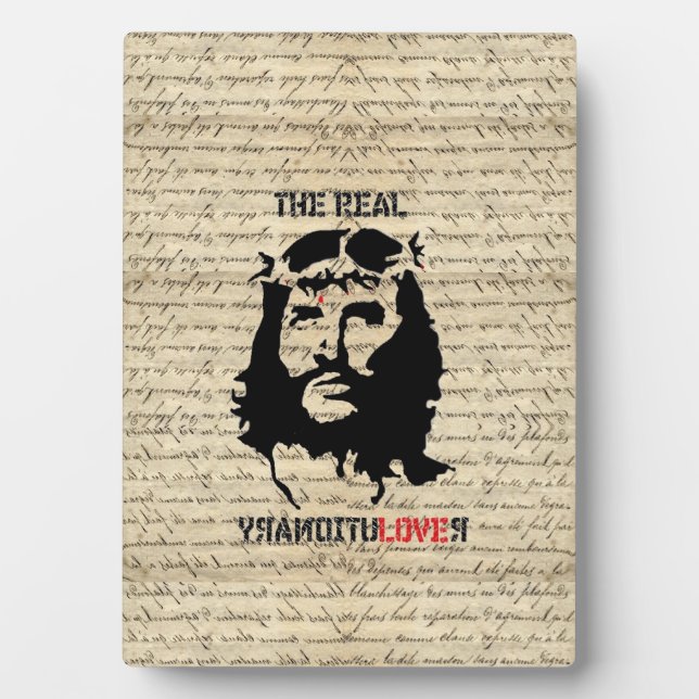 Placa Expositora Revolucionario de Jesucristo (Frente)