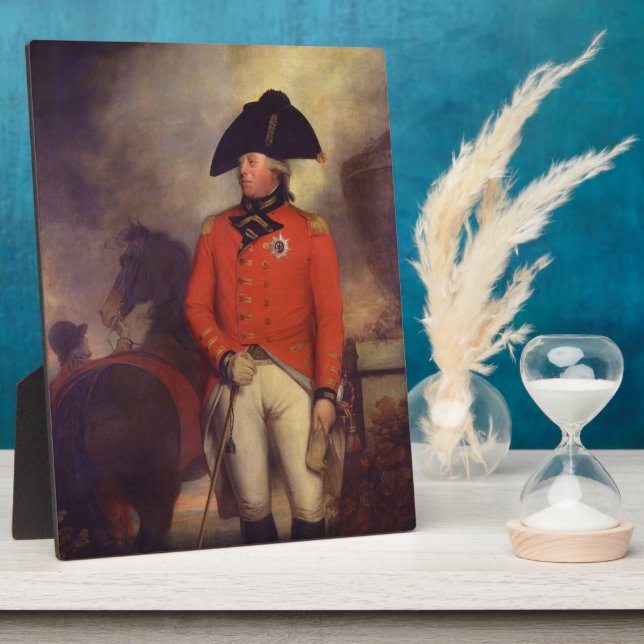 Placa Expositora Rey Jorge III de Sir William Beechey (Lado)