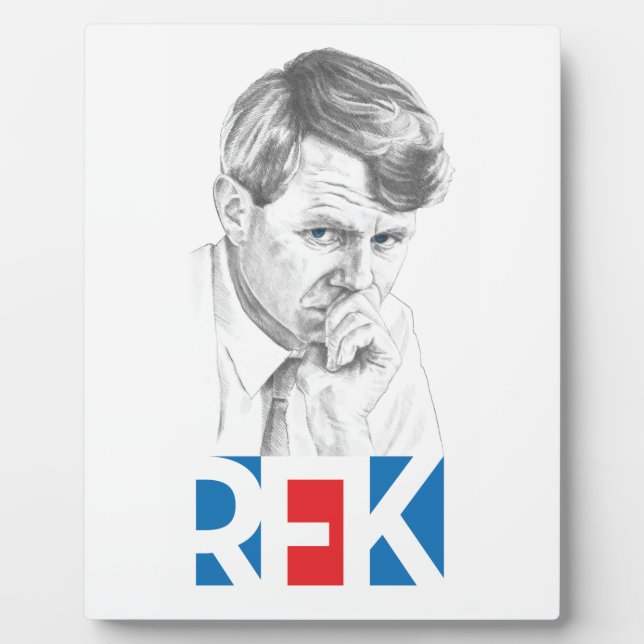Placa Expositora RFK: Robert Kennedy (Frente)