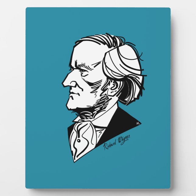 Placa Expositora Richard Wagner (Frente)