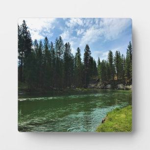 Placa Expositora Río Deschutes, Oregón