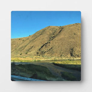 Placa Expositora Río Malheur, Oregón