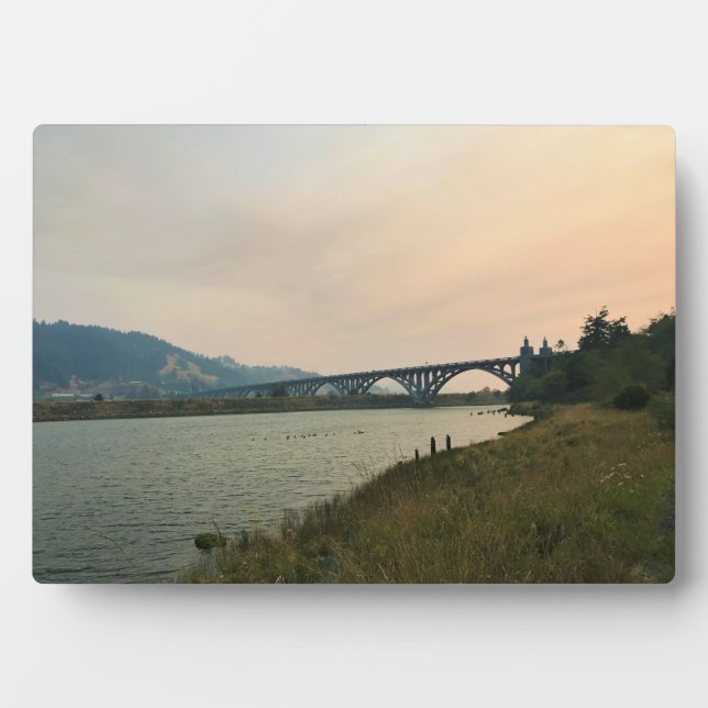 Placa Expositora Río Rogue, OR (Frente)