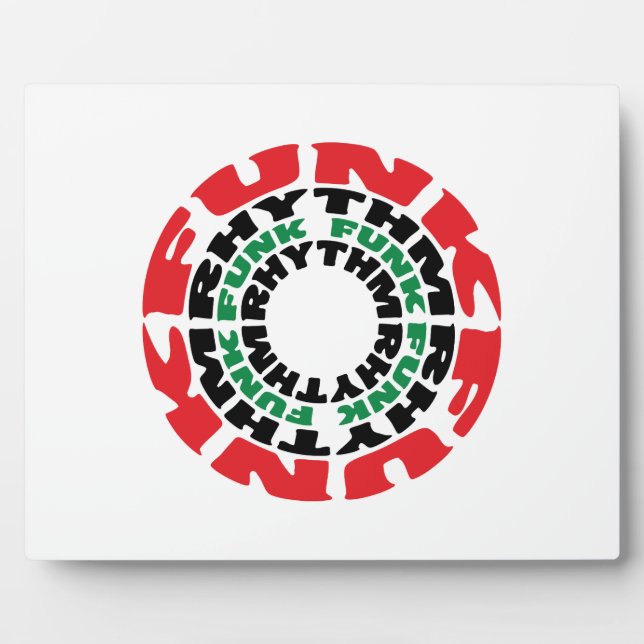 Placa Expositora Ritmo Funk Funk Rhythm (Frente)