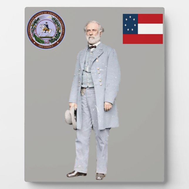PLACA EXPOSITORA ROBERT E. LEE (Frente)