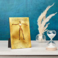 Robot de oro vitruviano Da Vinci