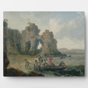 Placa Expositora Rock del Castillo (Isla Flatholm), Canal de Bristo