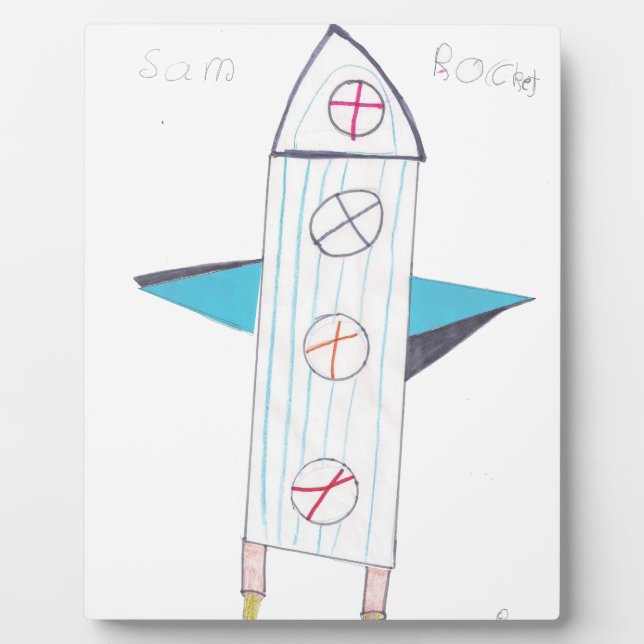 PLACA EXPOSITORA ROCKET (Frente)