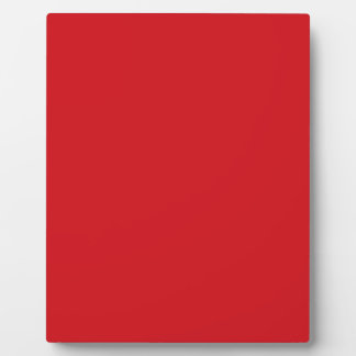 Placa Expositora Rojo puro