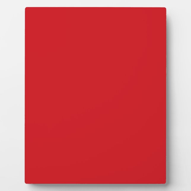 Placa Expositora Rojo puro (Frente)