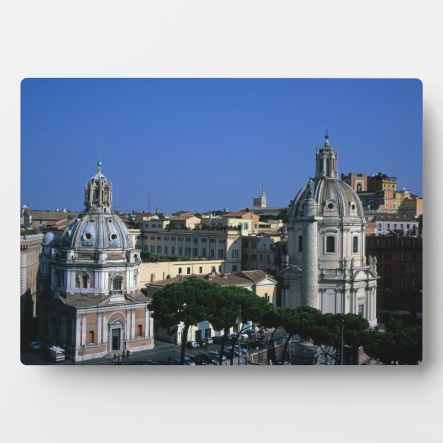 Placa Expositora Roma, la columna de Trajano, Italia (Frente)