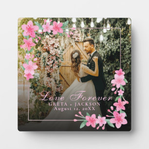 Placa Expositora Romántico elegante Día de San Valentín
