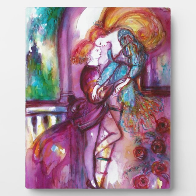 Placa Expositora ROMEO Y JULIET Romántico Día de San Valentín (Frente)